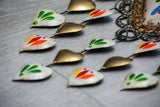Corazón lluvia de corazones pájaros Tenango