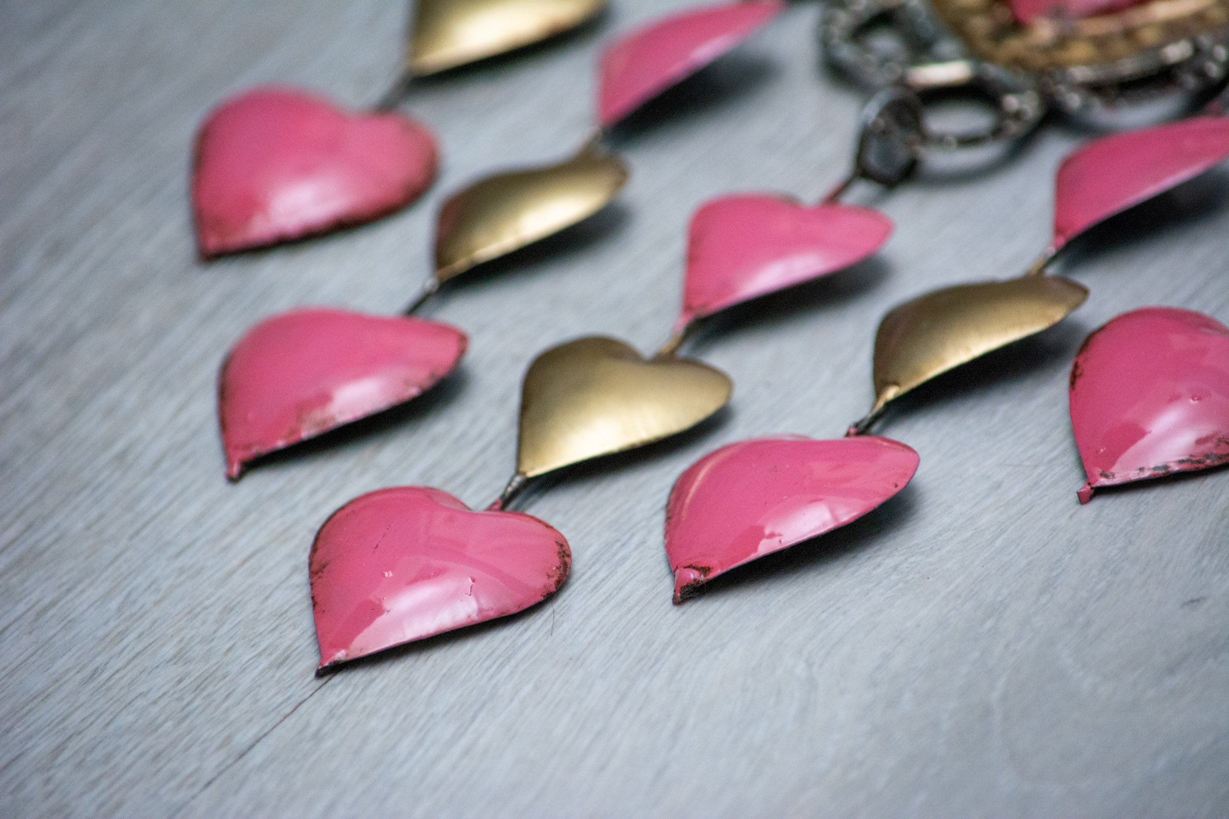 Corazón lluvia de corazones