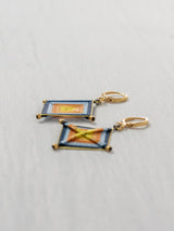 Aretes ojos de dios