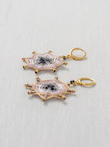 Aretes mandala estrella chicos