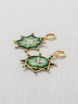 Aretes mandala estrella chicos