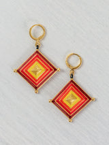 Aretes ojos de dios