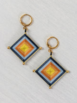 Aretes ojos de dios