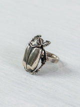 Anillo escarabajo grande