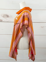 Poncho largo ajustable de flechas San Cristóbal