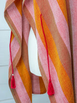 Poncho largo ajustable de flechas San Cristóbal