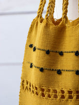 Bolsa de Chiapas con pompón y bolitas