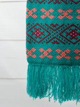 Bolsa boho de Chiapas con flecos