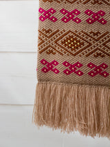 Bolsa boho de Chiapas con flecos