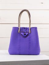Bolsa artesanal corazón milagro mediana