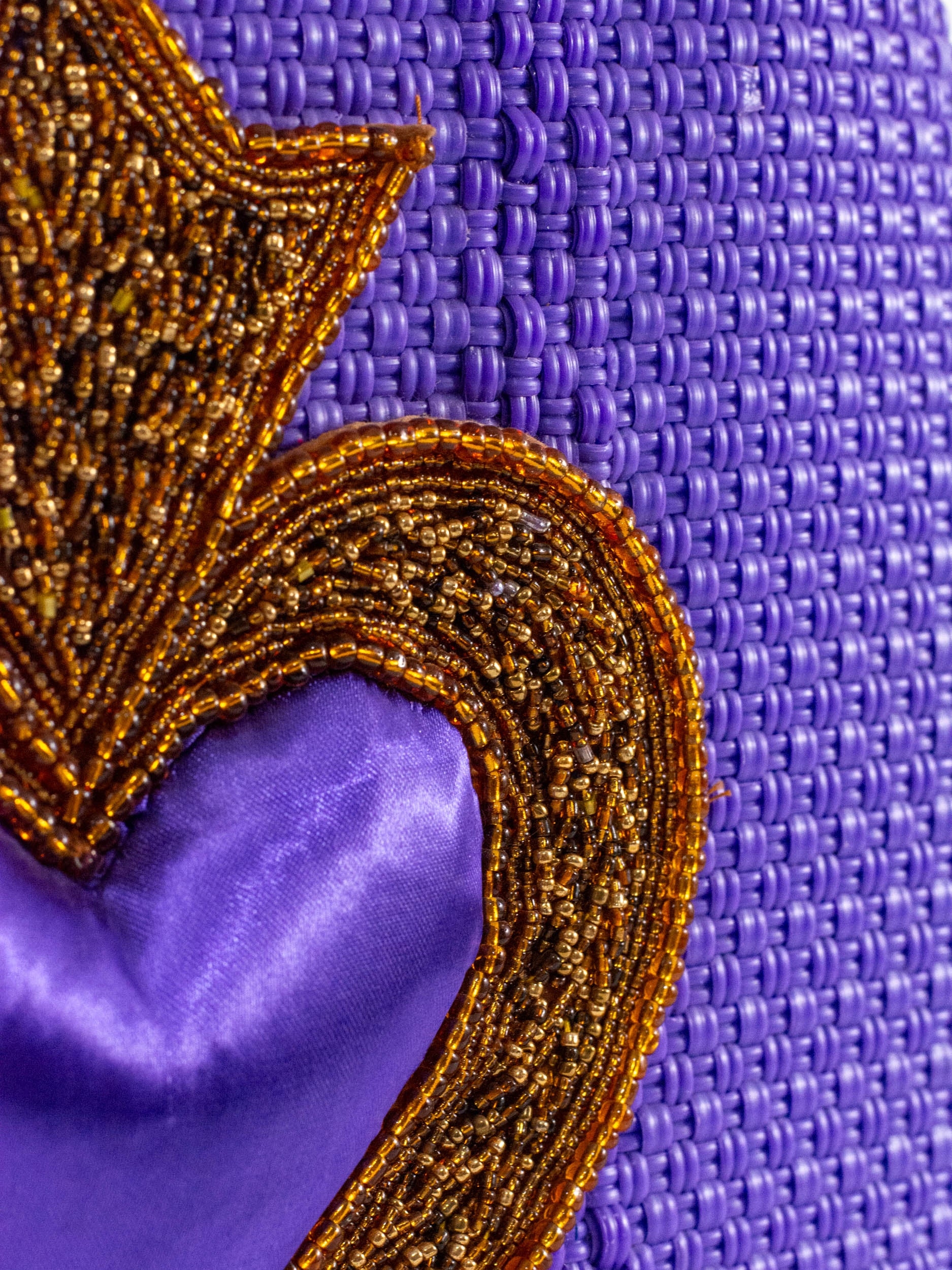 Bolsa artesanal corazón milagro mediana