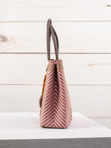 Bolsa artesanal corazón milagro mediana