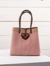 Bolsa artesanal corazón milagro mediana