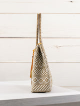Bolsa artesanal corazón milagro mediana