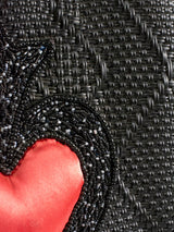 Bolsa artesanal corazón milagro mediana