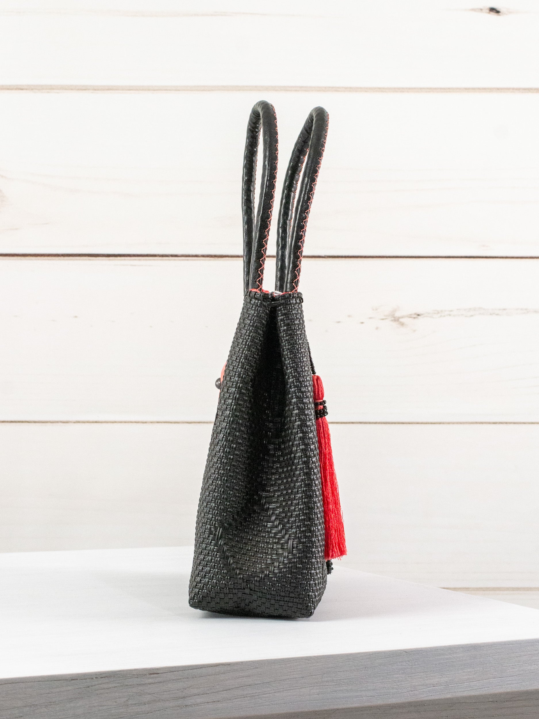 Bolsa artesanal corazón milagro mediana