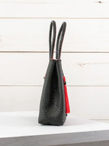 Bolsa artesanal corazón milagro mediana