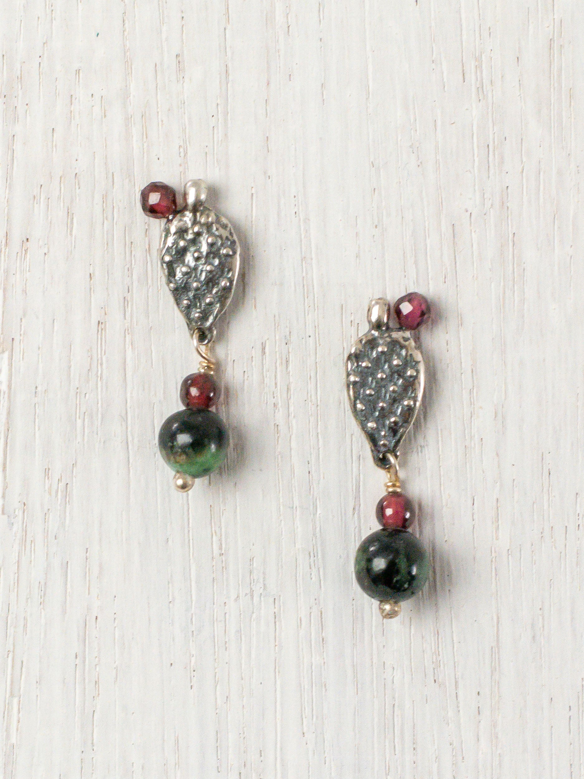 Aretes de nopal mini