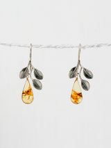Aretes de tres manglares ganchos