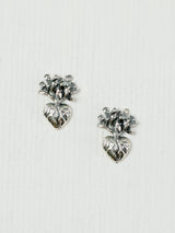 Aretes de corazón con nopal chico