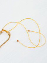 Collar corazón bordado mini