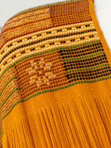 Poncho largo todos deshilados Chiapas