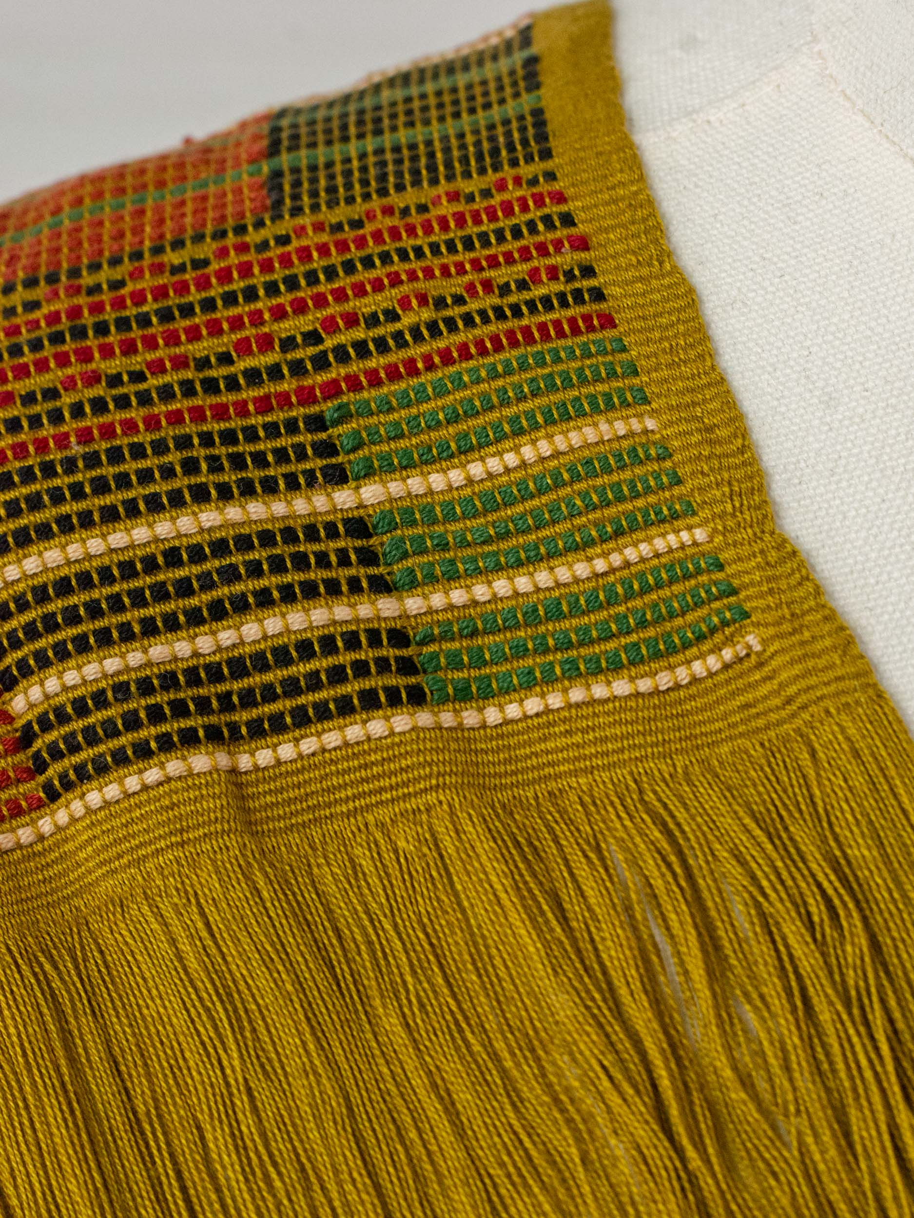 Poncho largo todos deshilados Chiapas