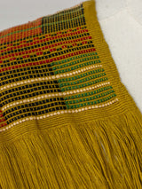 Poncho largo todos deshilados Chiapas