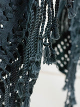 Poncho largo todos deshilados Chiapas
