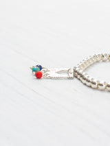 Pulsera papel picado con corazón