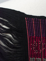 Poncho largo todos deshilados Chiapas